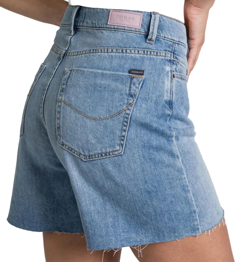 Bermuda in Denim Cinque Tasche