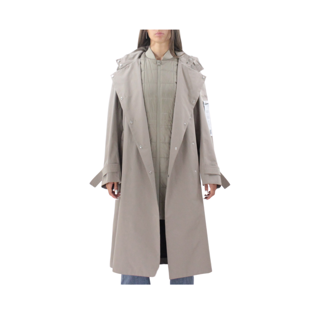 Max Mara Leisure Trench Impermeabile Gilet Carter