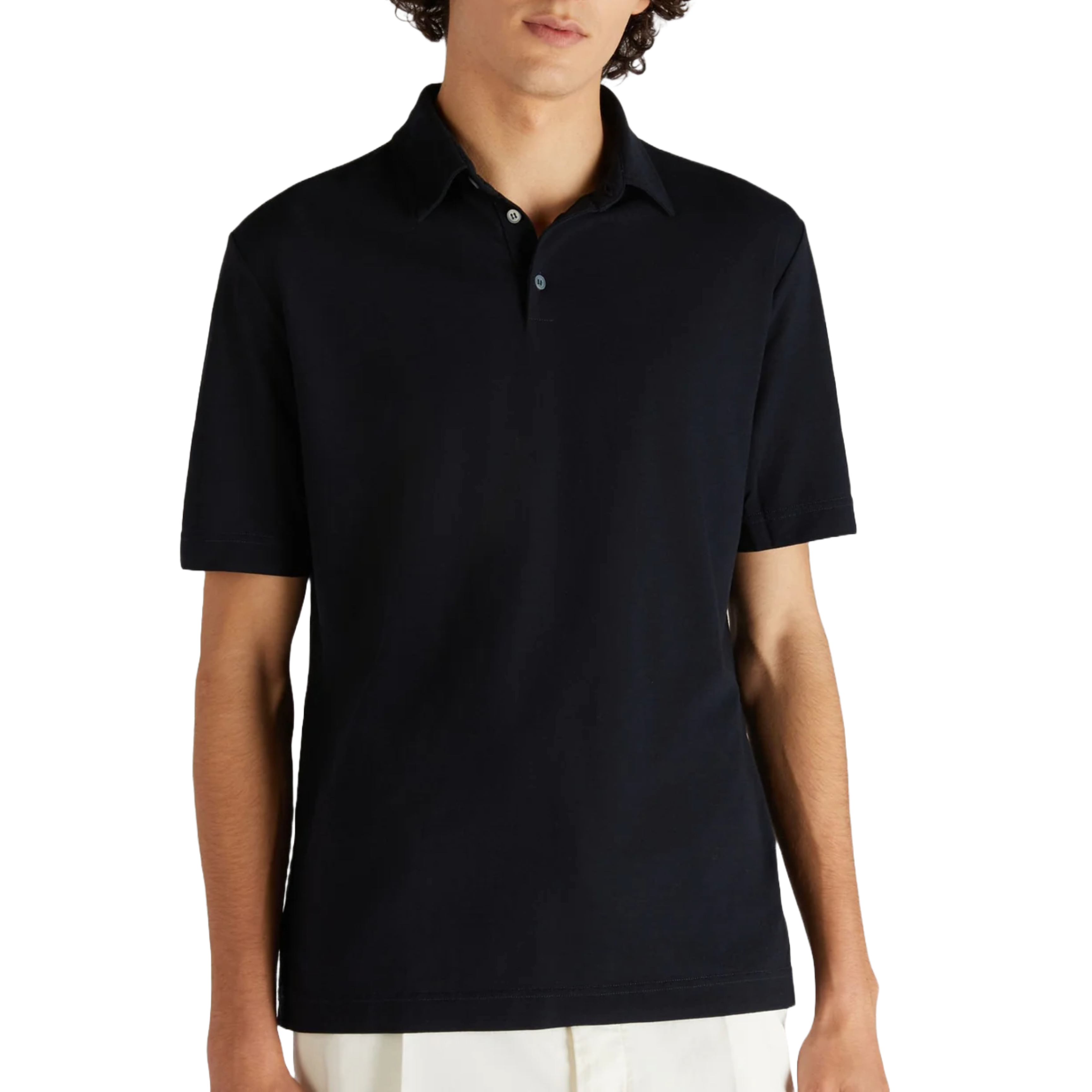Zanone Polo A Manica Corta in Ice Cotton