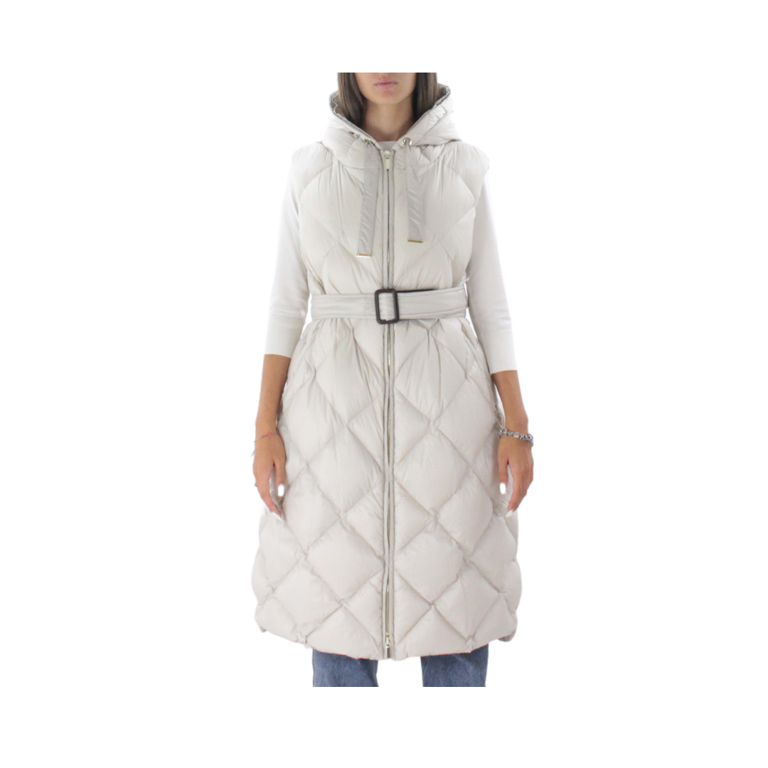 'S Max Mara Gilet Lungo Imbottito Tregil