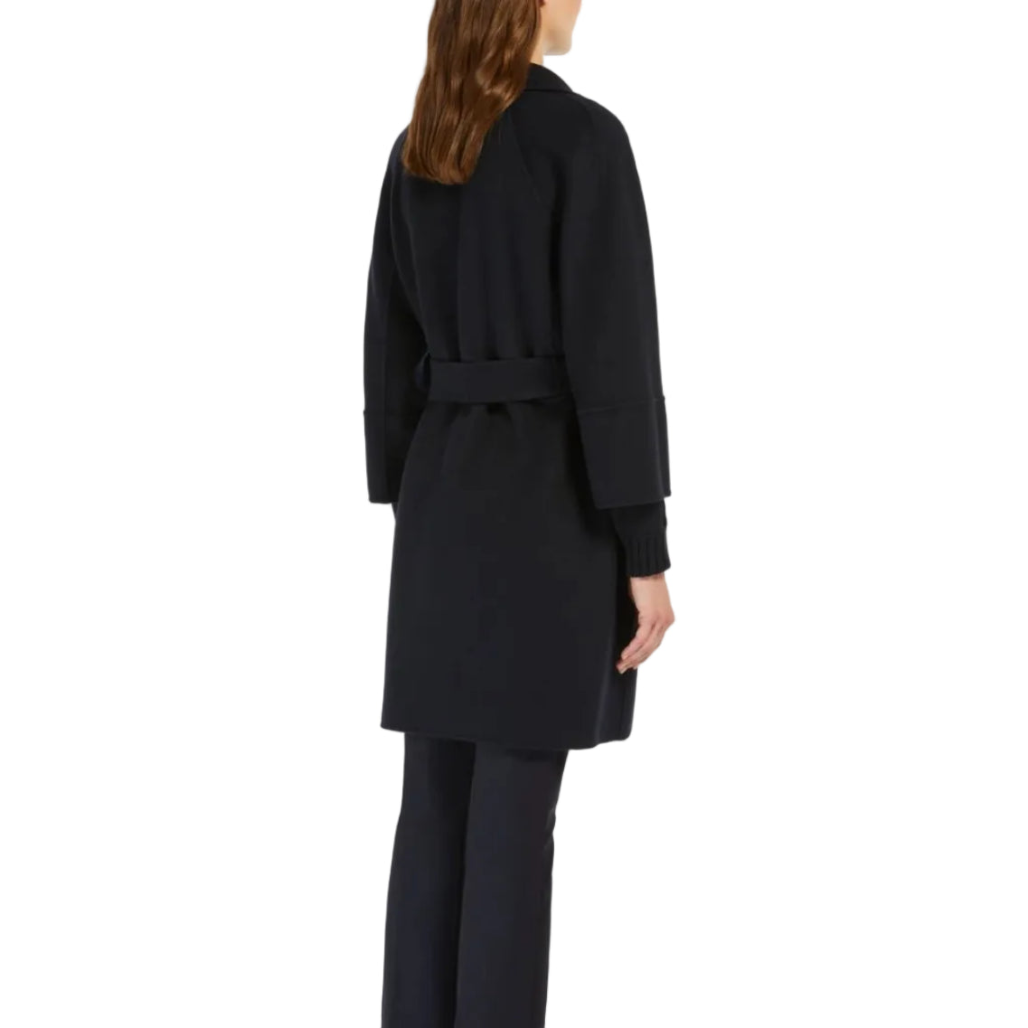 Cappotto corto in lana double Arona
