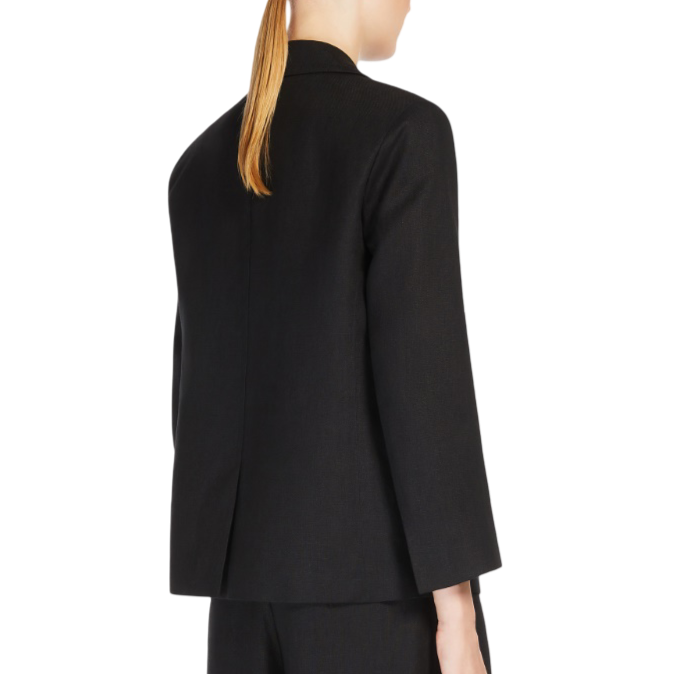 'S Max Mara Giacca in tela pesante di lino