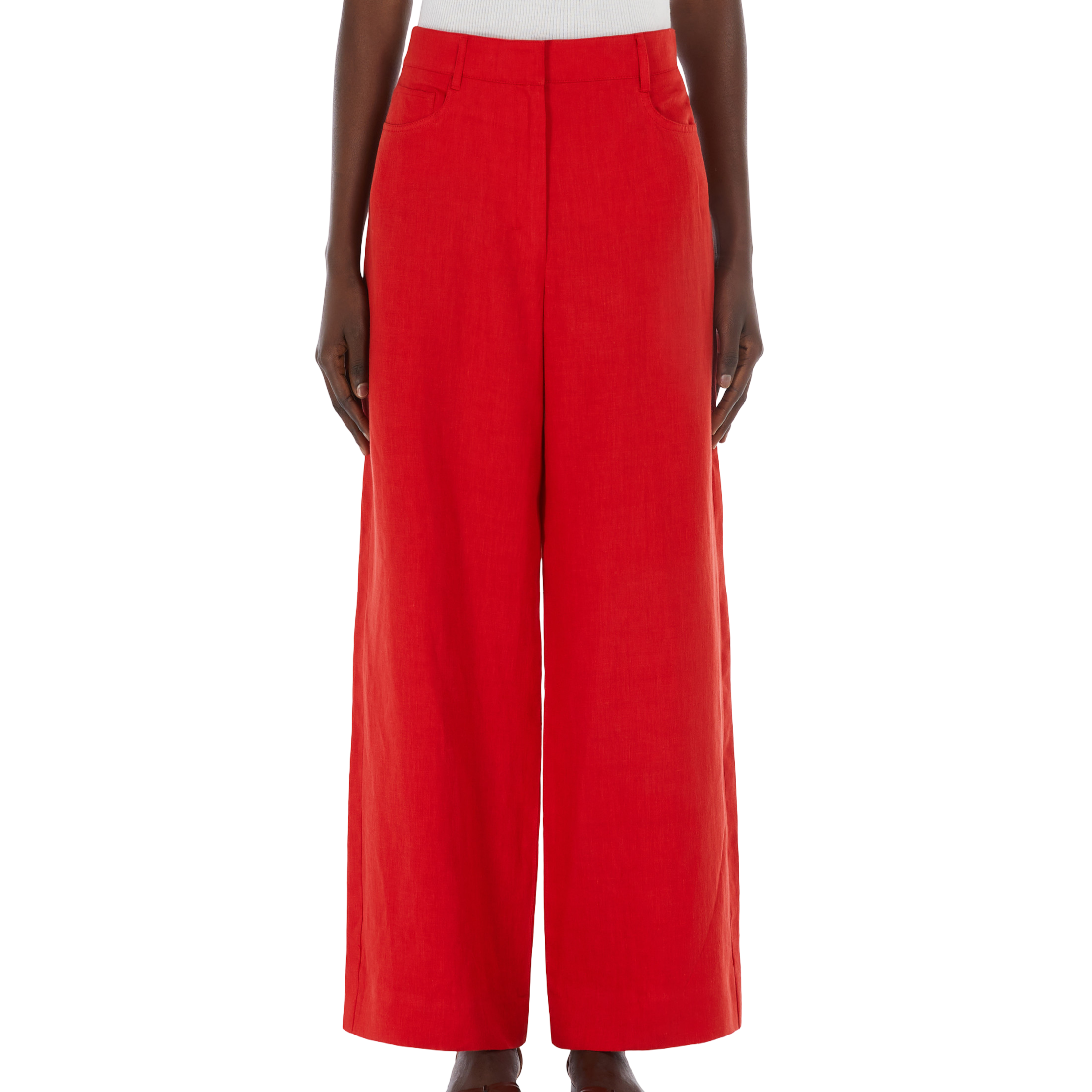 'S Max Mara Pantalone Wide Leg in Lino