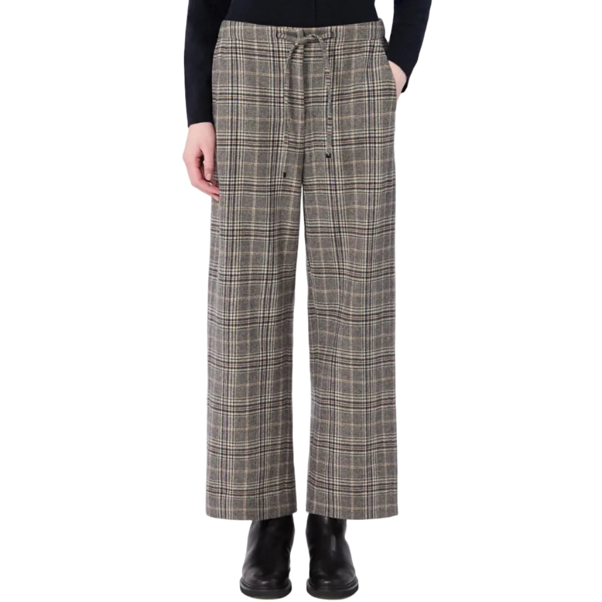 Pantalone jogging in flanella a quadri Vischio