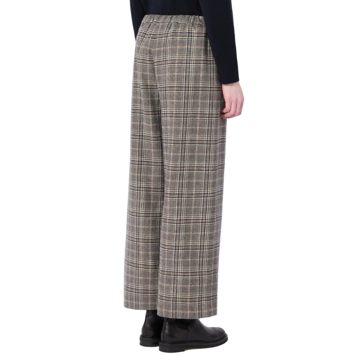 Pantalone jogging in flanella a quadri Vischio