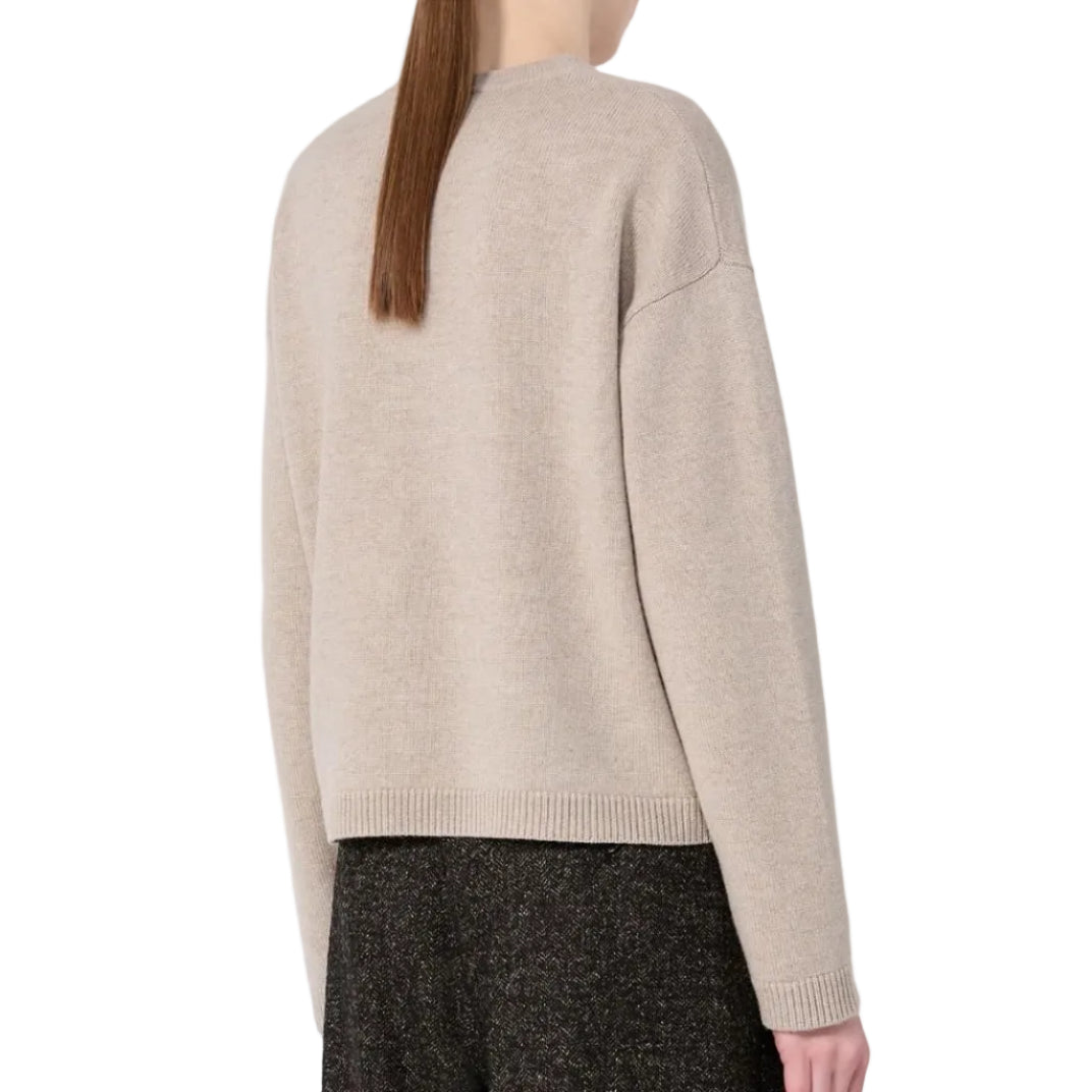 Maglia mini in lana e cachemire Lisa