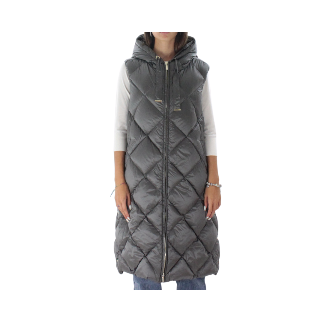 'S Max Mara Gilet Lungo Imbottito Tregil