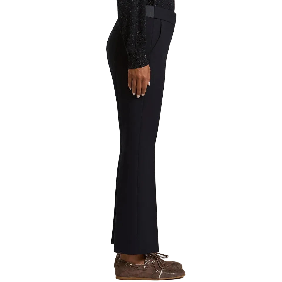 Pantalone a zampa crop