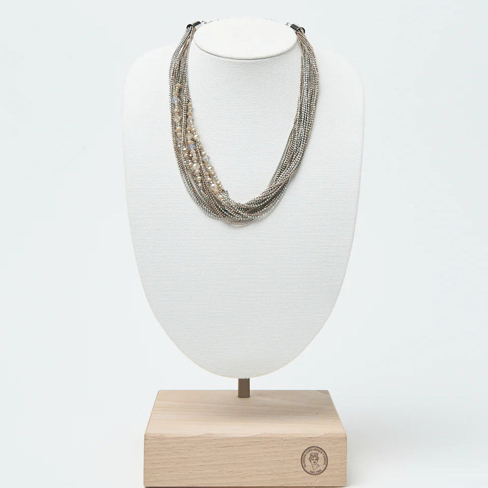 Collana in demi-cristalli