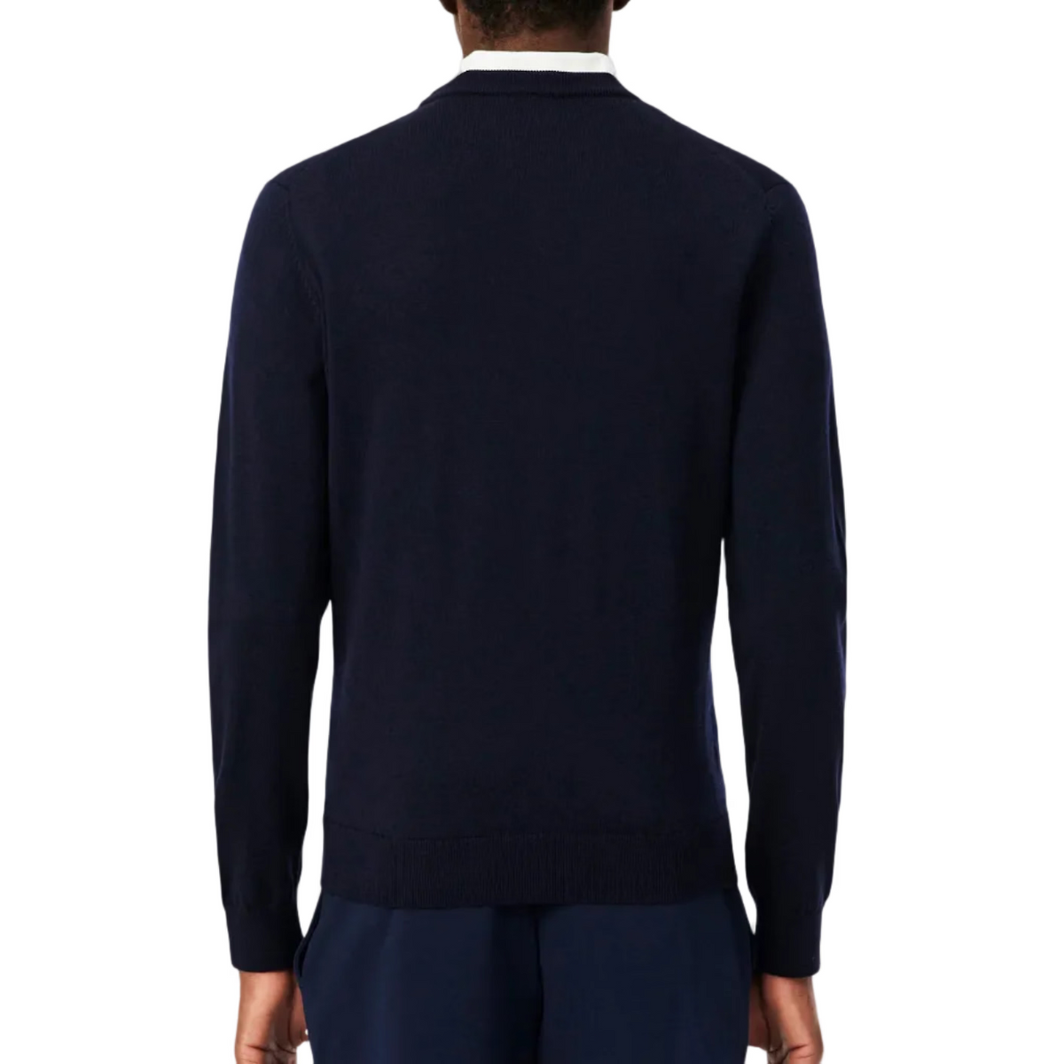Maglione girocollo in lana merino