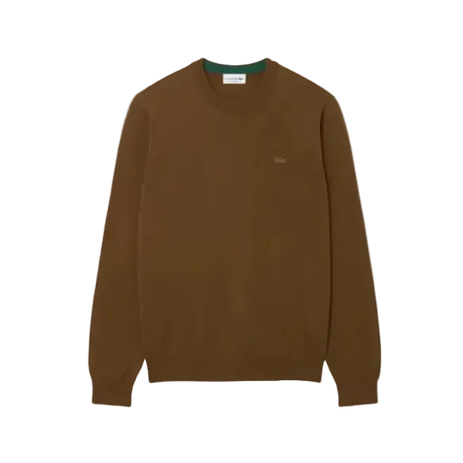 Maglione girocollo in lana merino