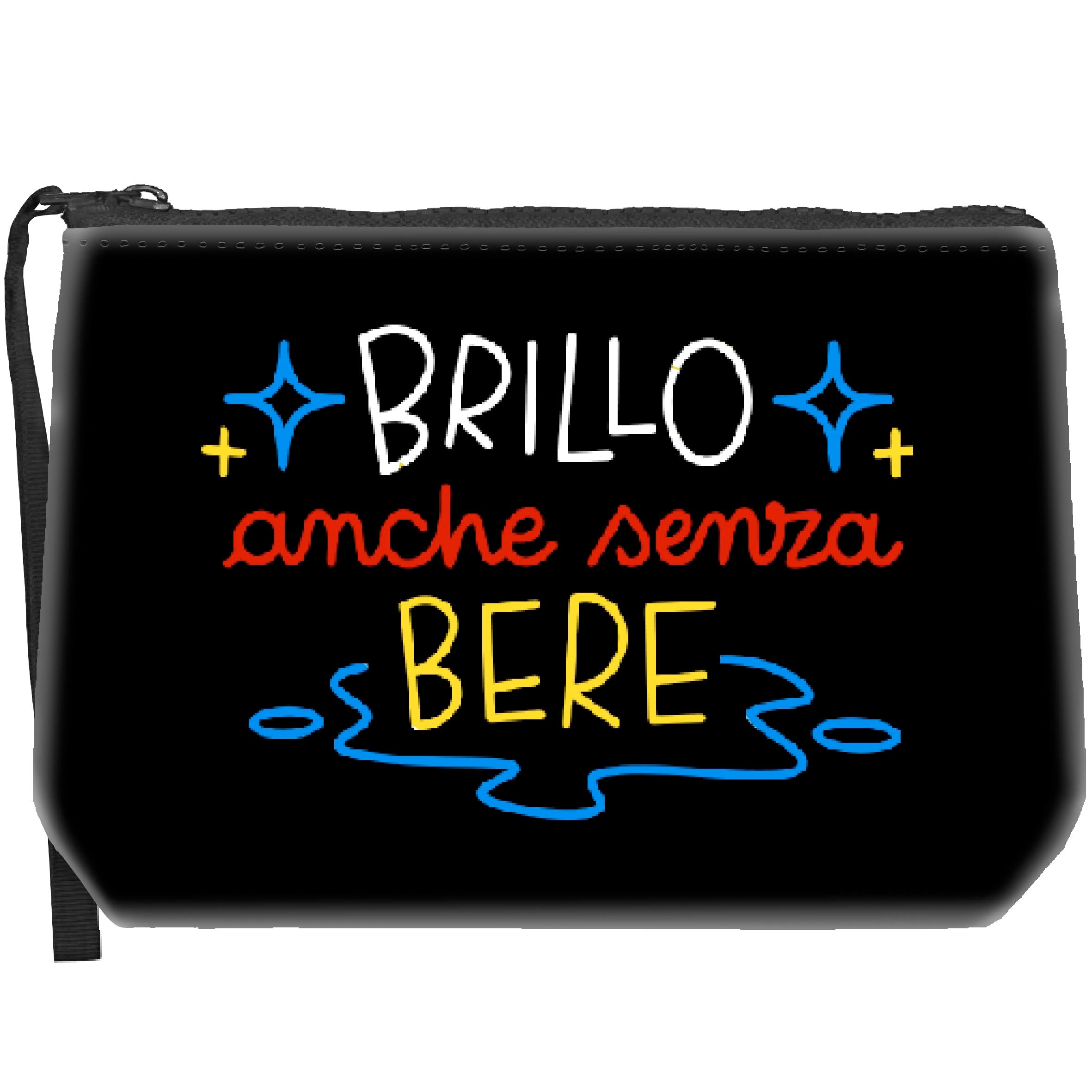 MC2 Saint Barth Pochette Aline Brillo Senza Bere