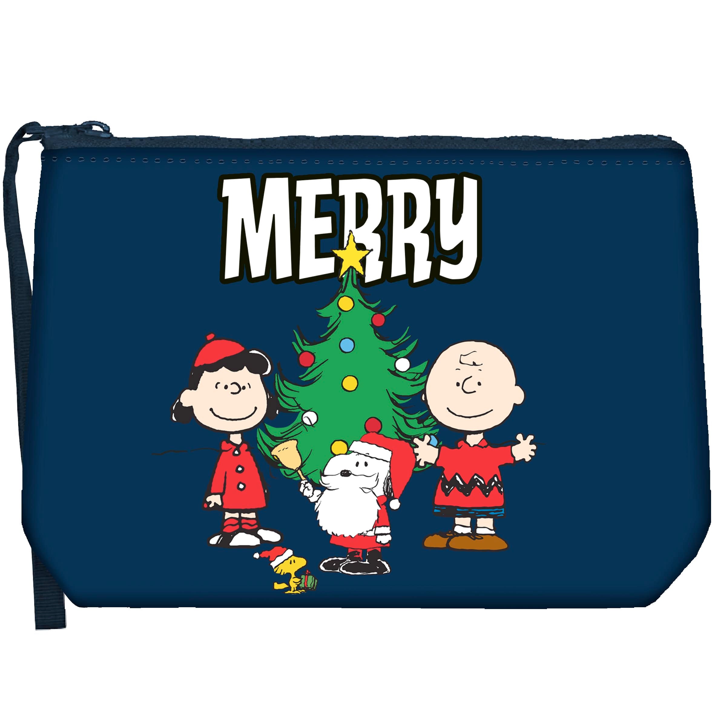 MC2 Saint Barth Pochette Aline Peanuts Christmas