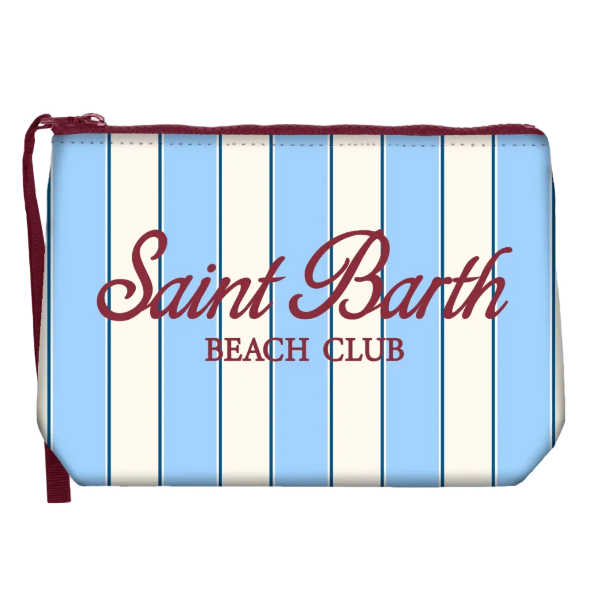 Pochette Aline in Scuba con Fantasia a RIghe