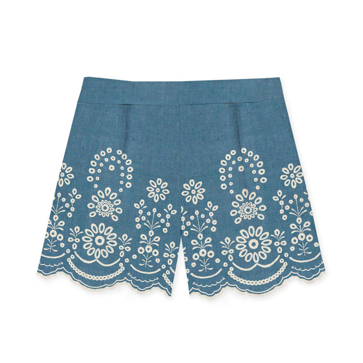 Shorts Amani in Chambray