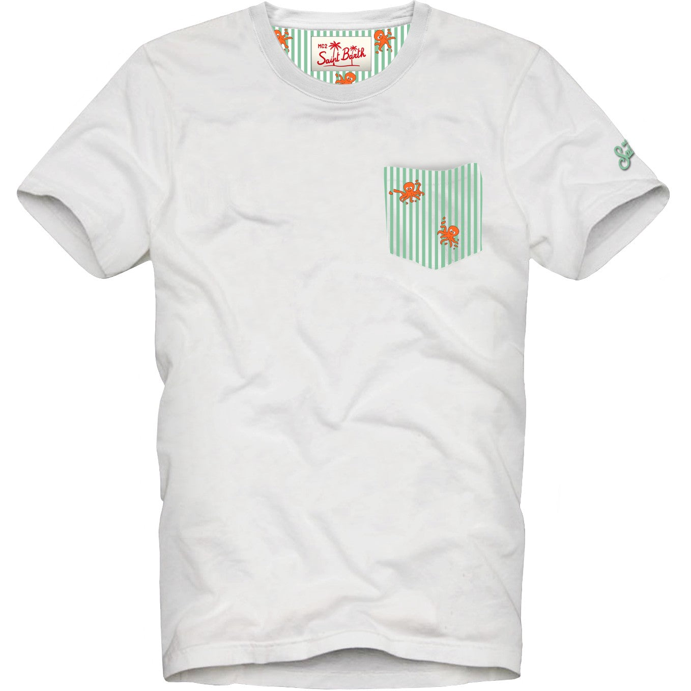 T-Shirt a Maniche Corte Blanche