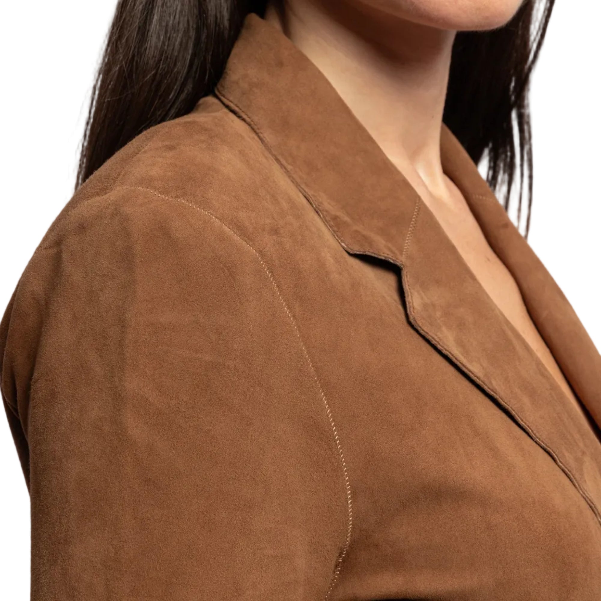 Giacca Beatriz In Suede