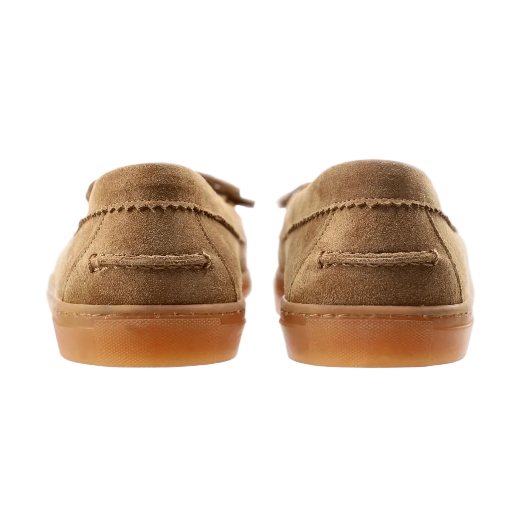 Mocassino con Nappine in Suede