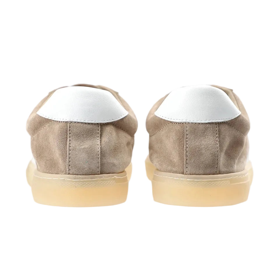 Sneakers Basse in Camoscio