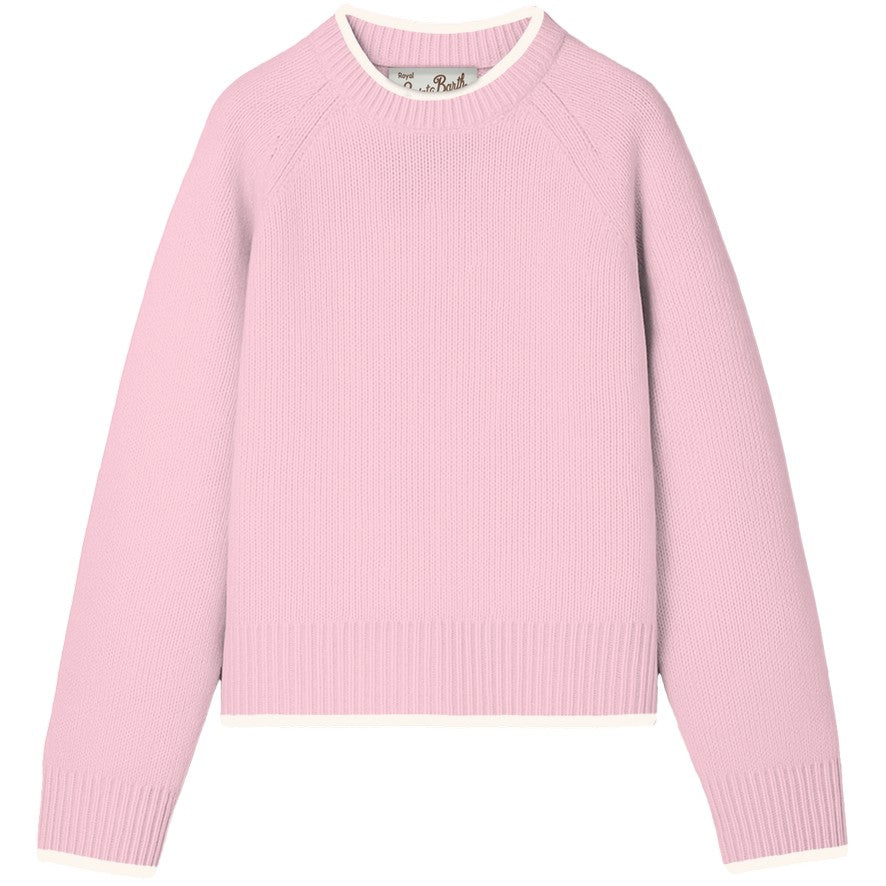 Maglione Delphine con Bordi a Contrasto