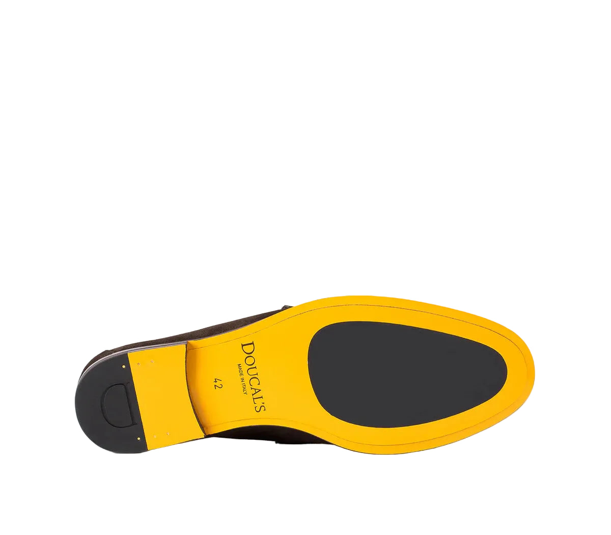 Mocassino mono fibbia in suede