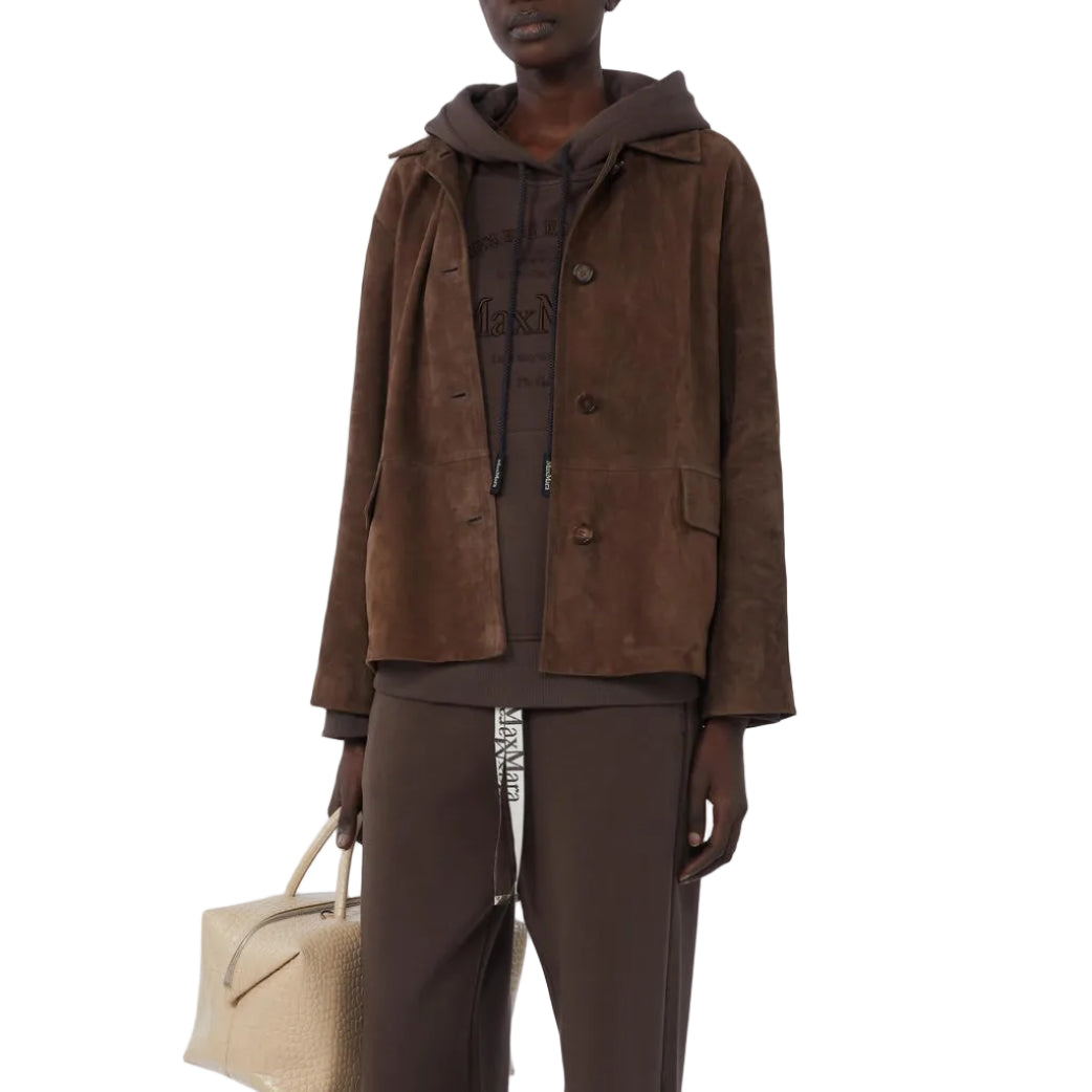 Giacca Monopetto in Suede Charme