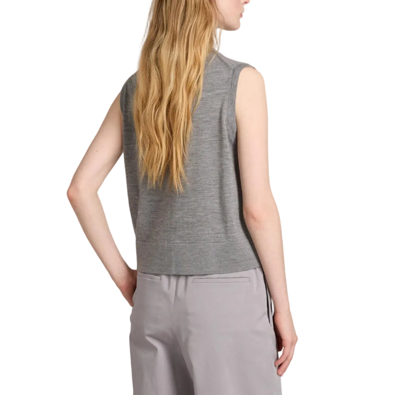 Gilet con Scollo a V Albata