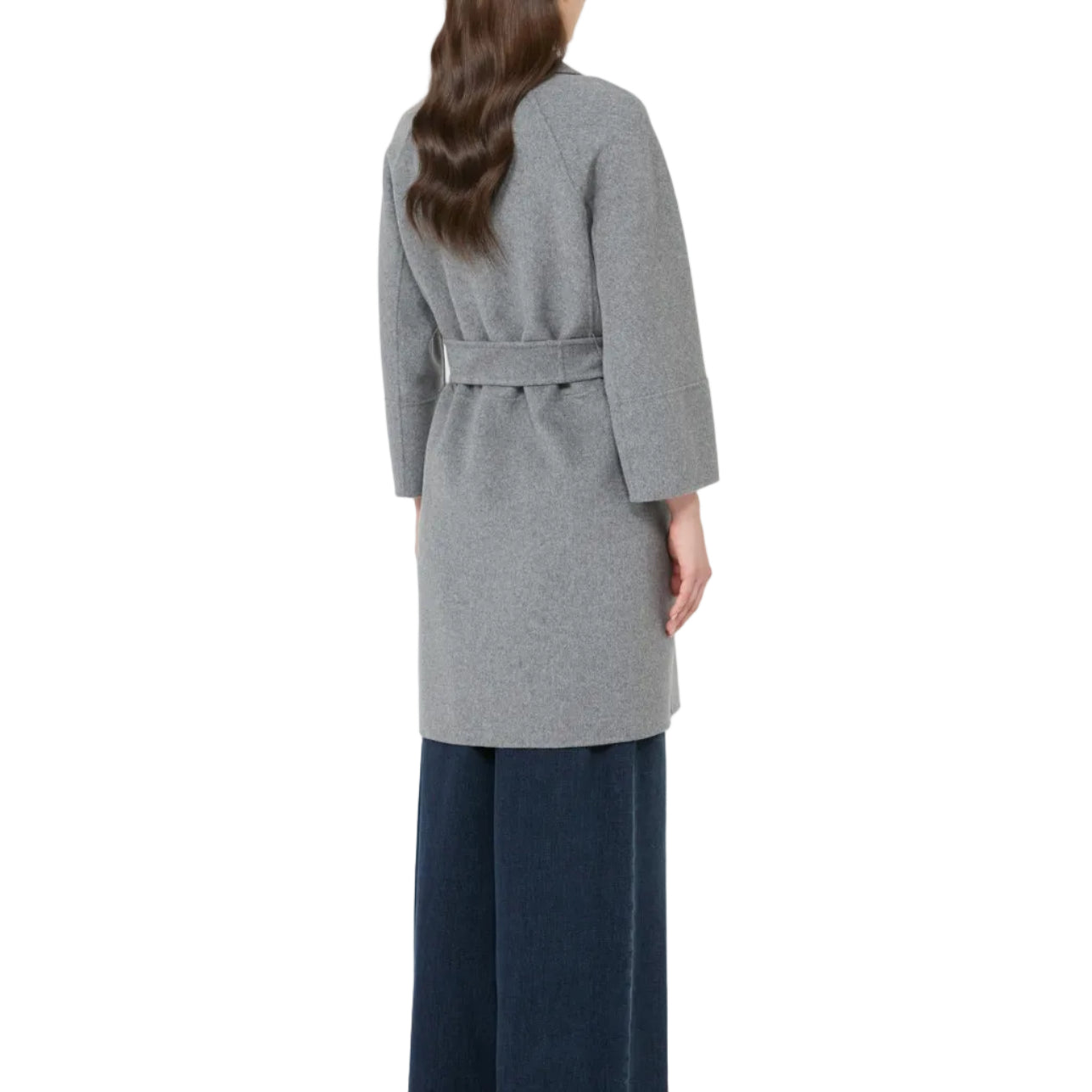 Cappotto corto in lana double Arona