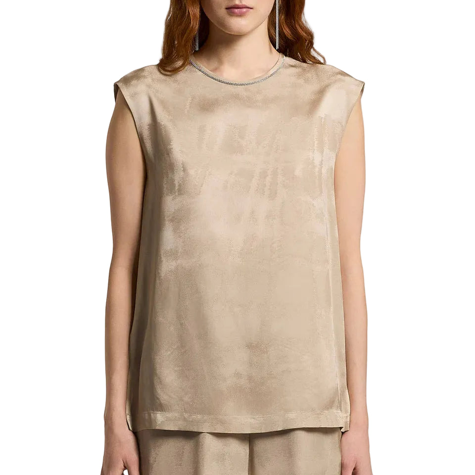Camicia in fluida viscosa jacquard