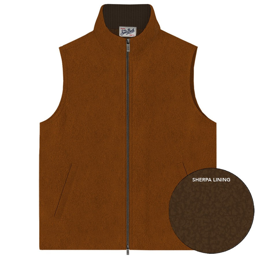 Gilet Cerato Edgar con Interno in Teddy Pile