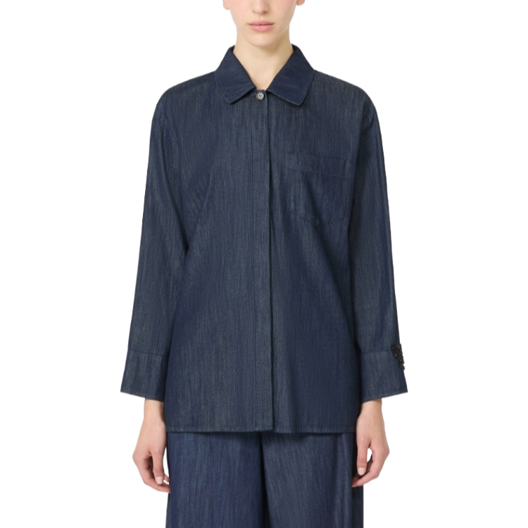 'S Max Mara Camicia in Denim Ellen
