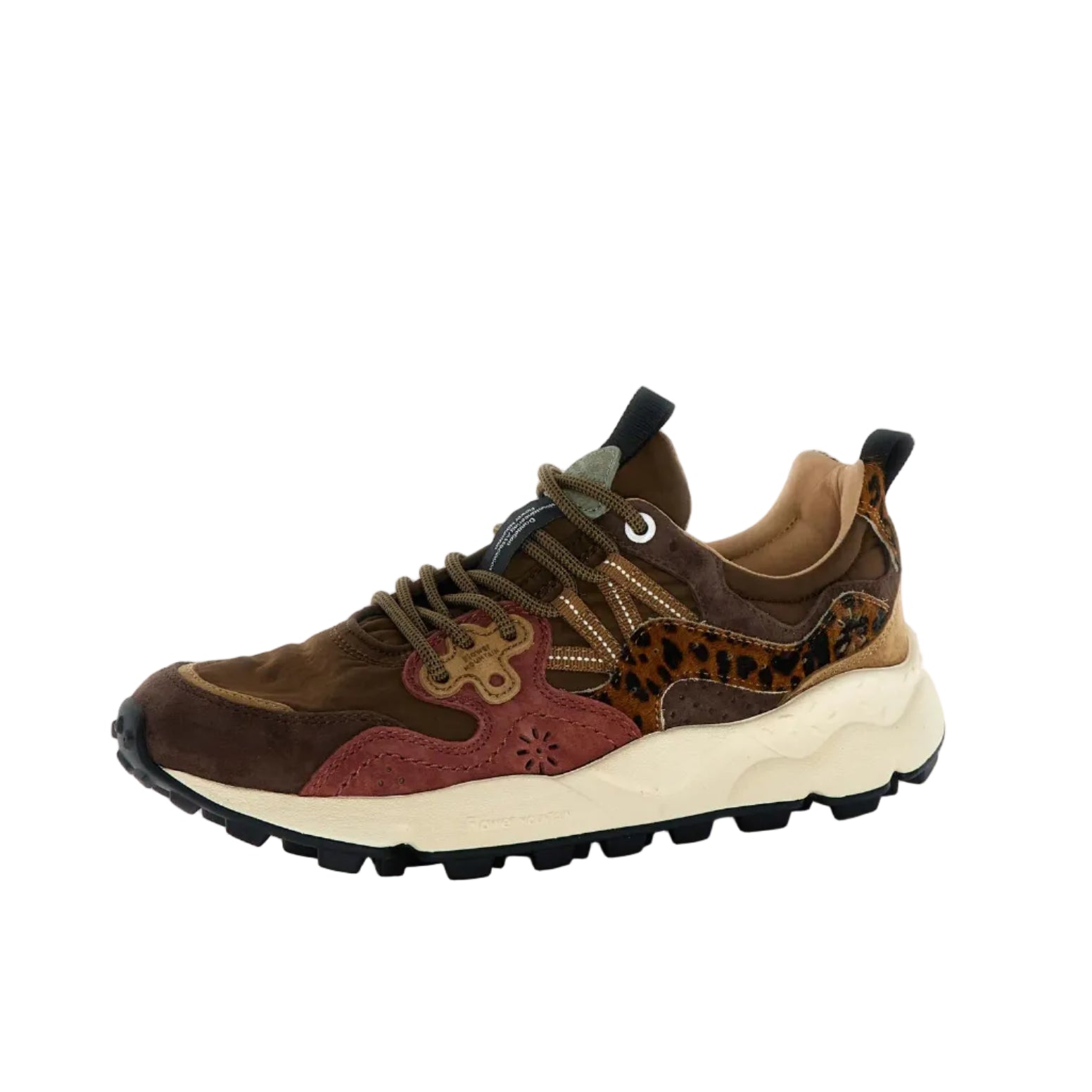 Sneakers Yamano 3 Uni in Suede e Tessuto Tecnico