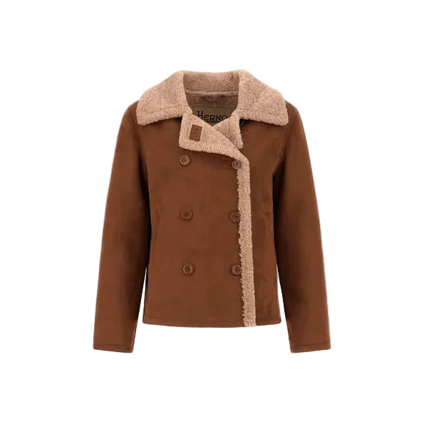 PEACOAT EFFETTO SHEARLING