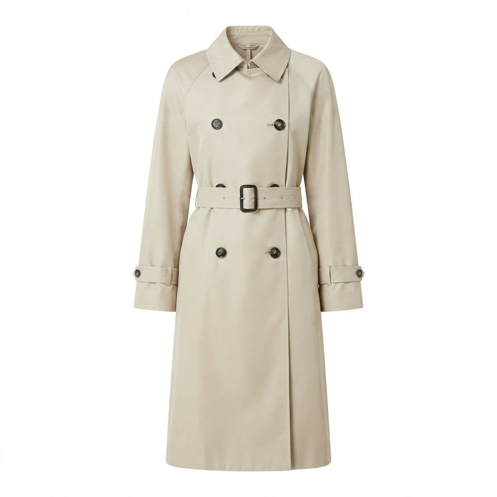 Trench in Twill Antigoccia Lungo CTrench