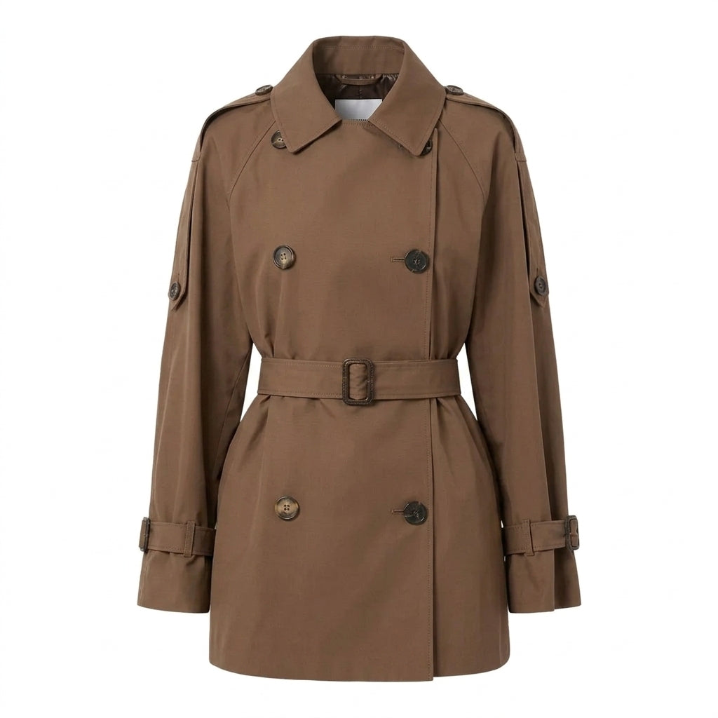 Trench Corto Doppiopetto Caroline