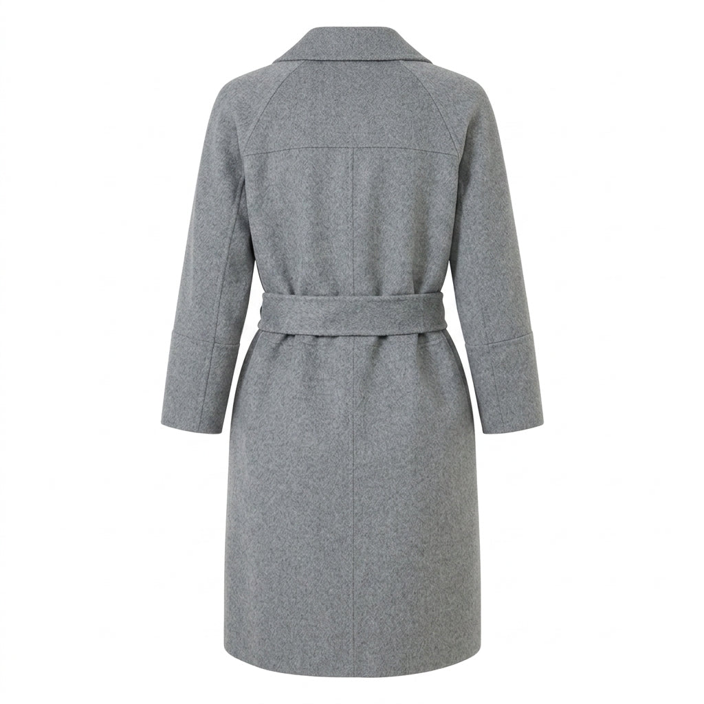 Cappotto corto in lana double Arona