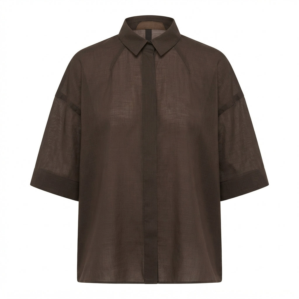 Camicia in Jersey Voile