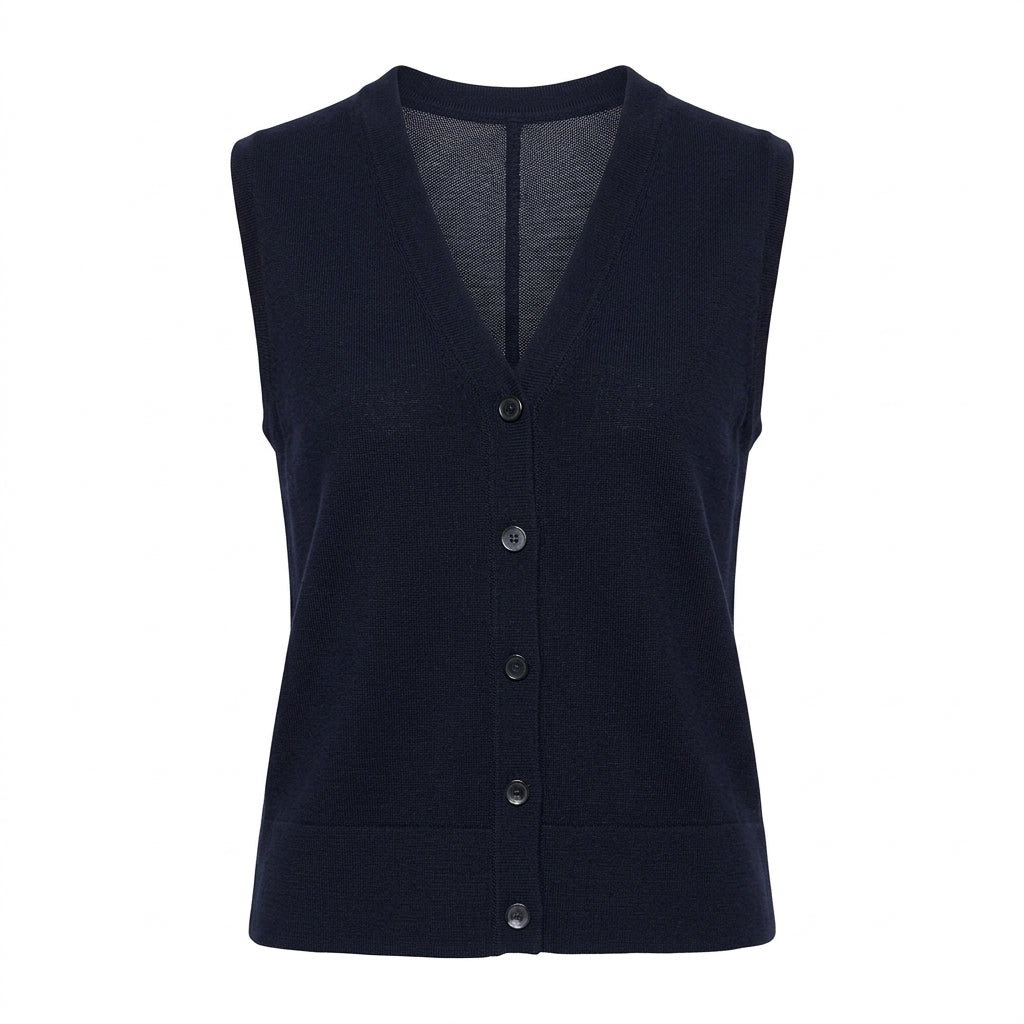Gilet con Scollo a V Albata