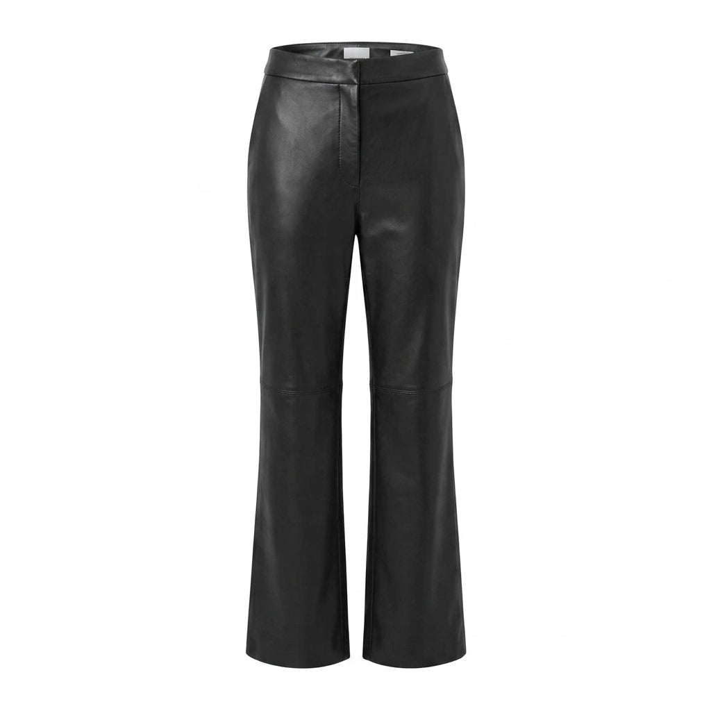 Pantalone slim fit in jersey spalmato Sublime