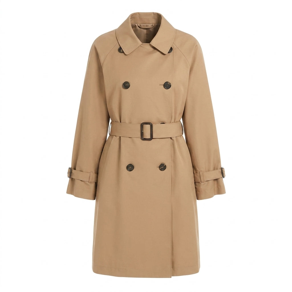 Trench Midi In Twill Antigoccia Ctrench