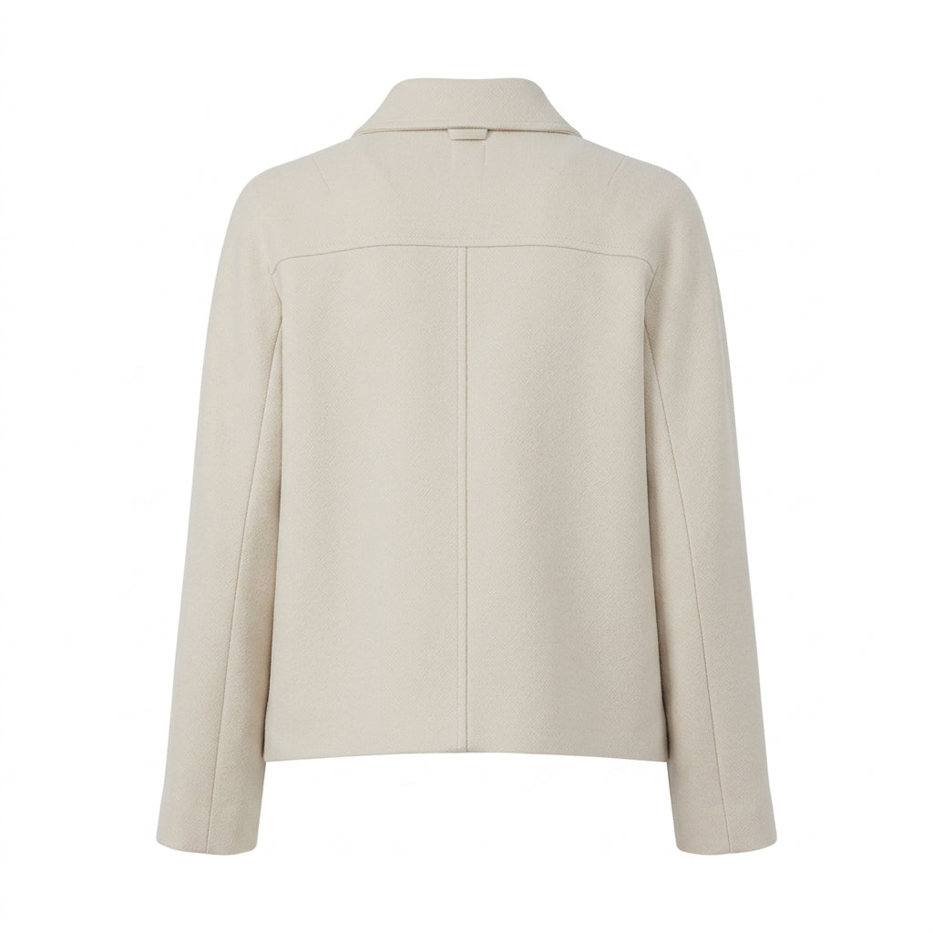 Giacca Cropped in Jersey Armonioso
