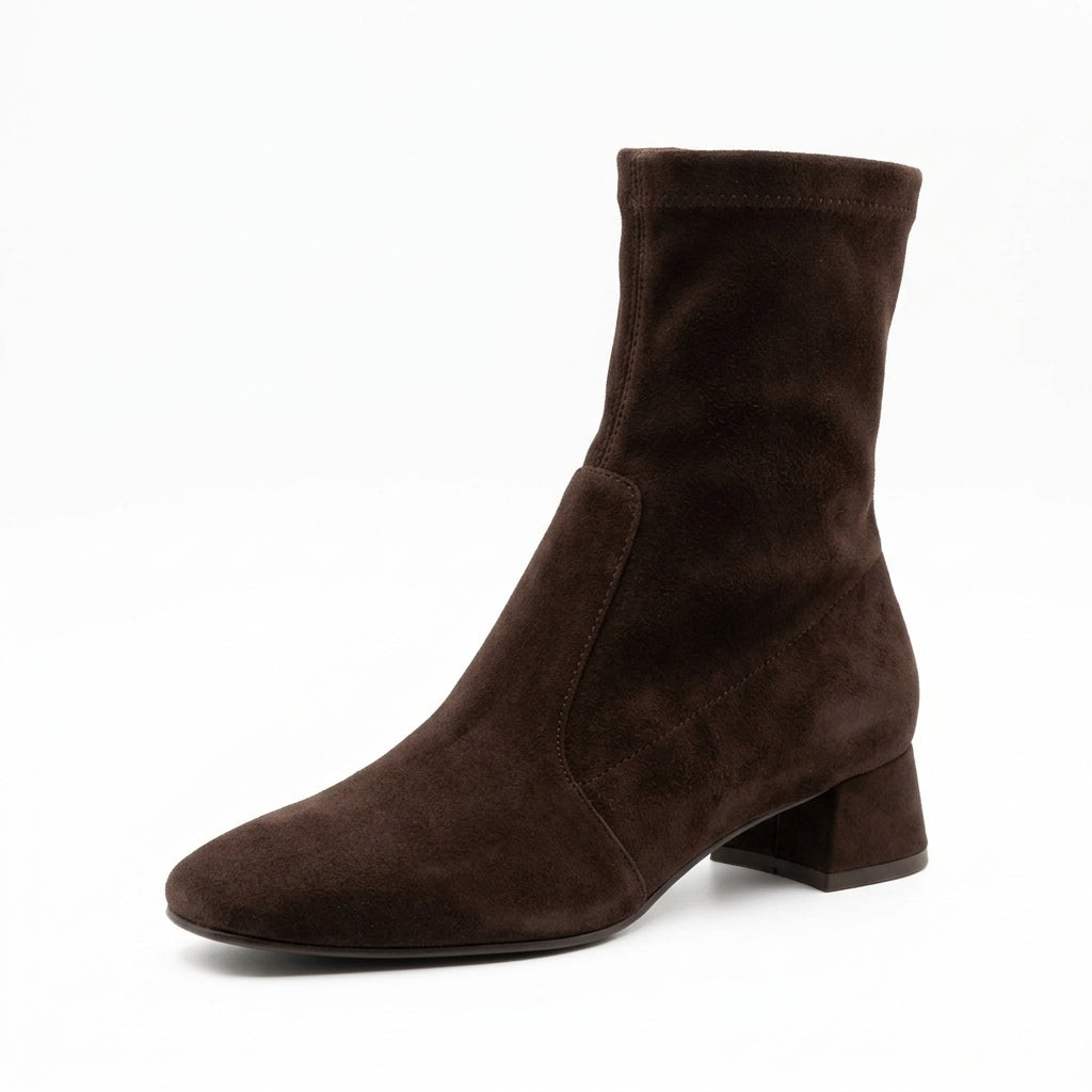 Tronchetto Forma Claire in Camoscio