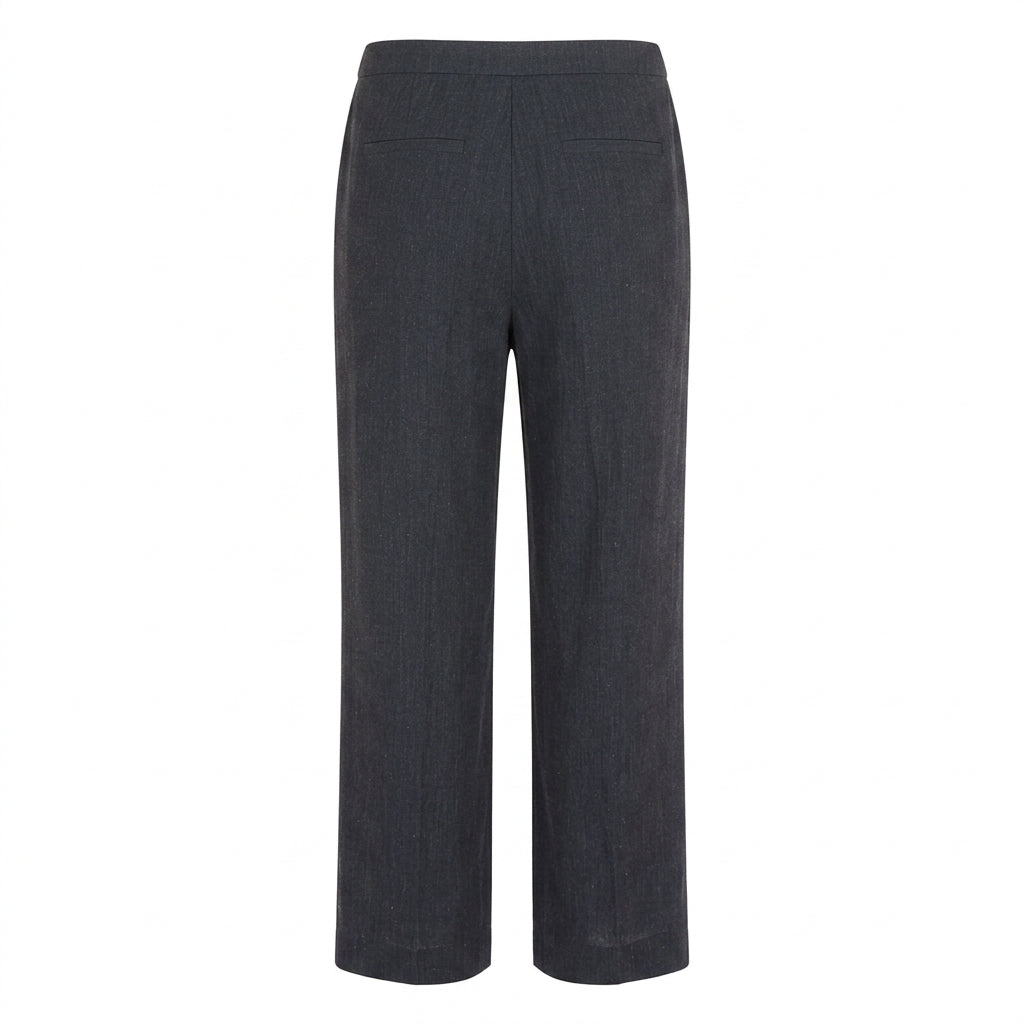 Pantalone Largo Effetto Denim