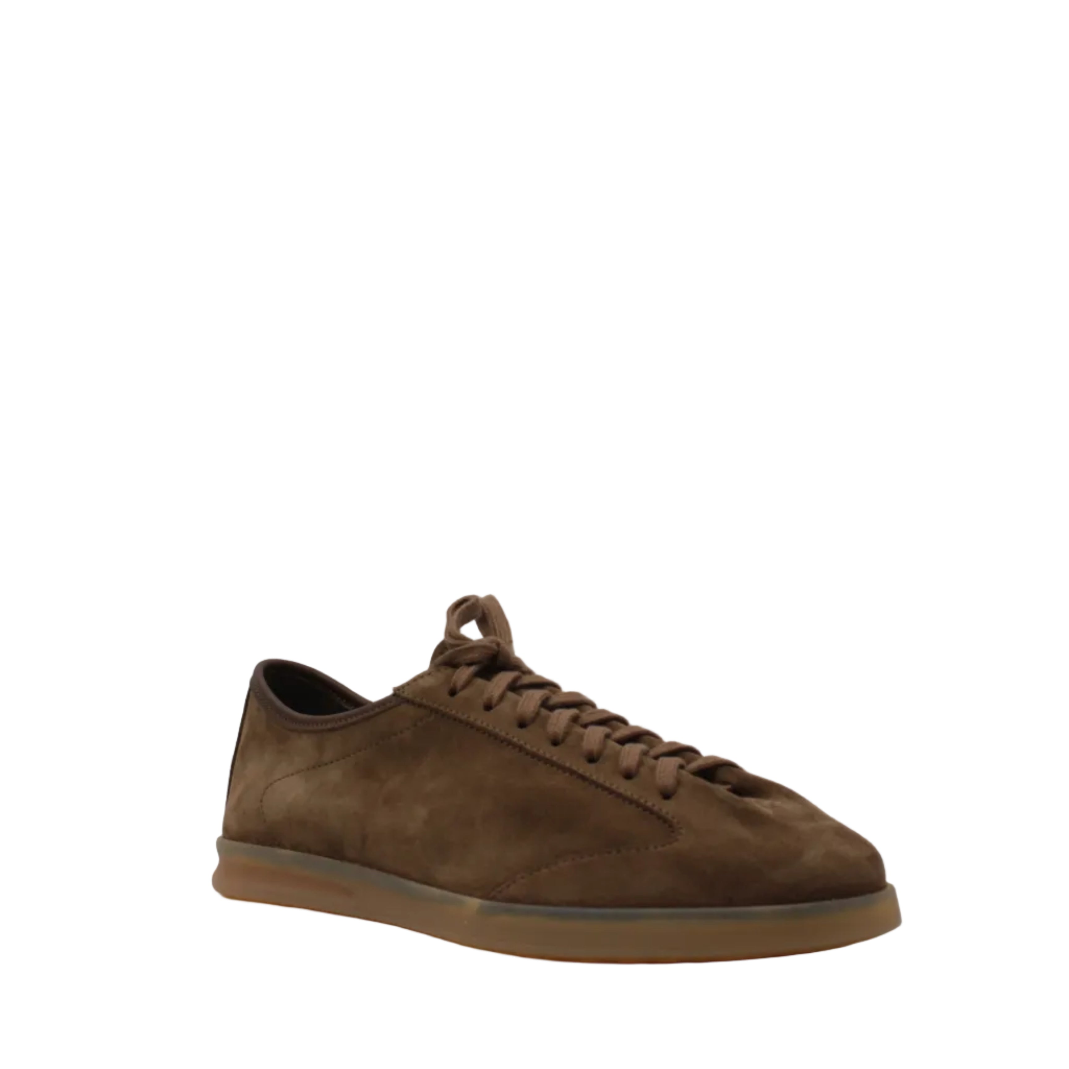 Sneakers in Vitellino con Suola Extra Flessibilìe