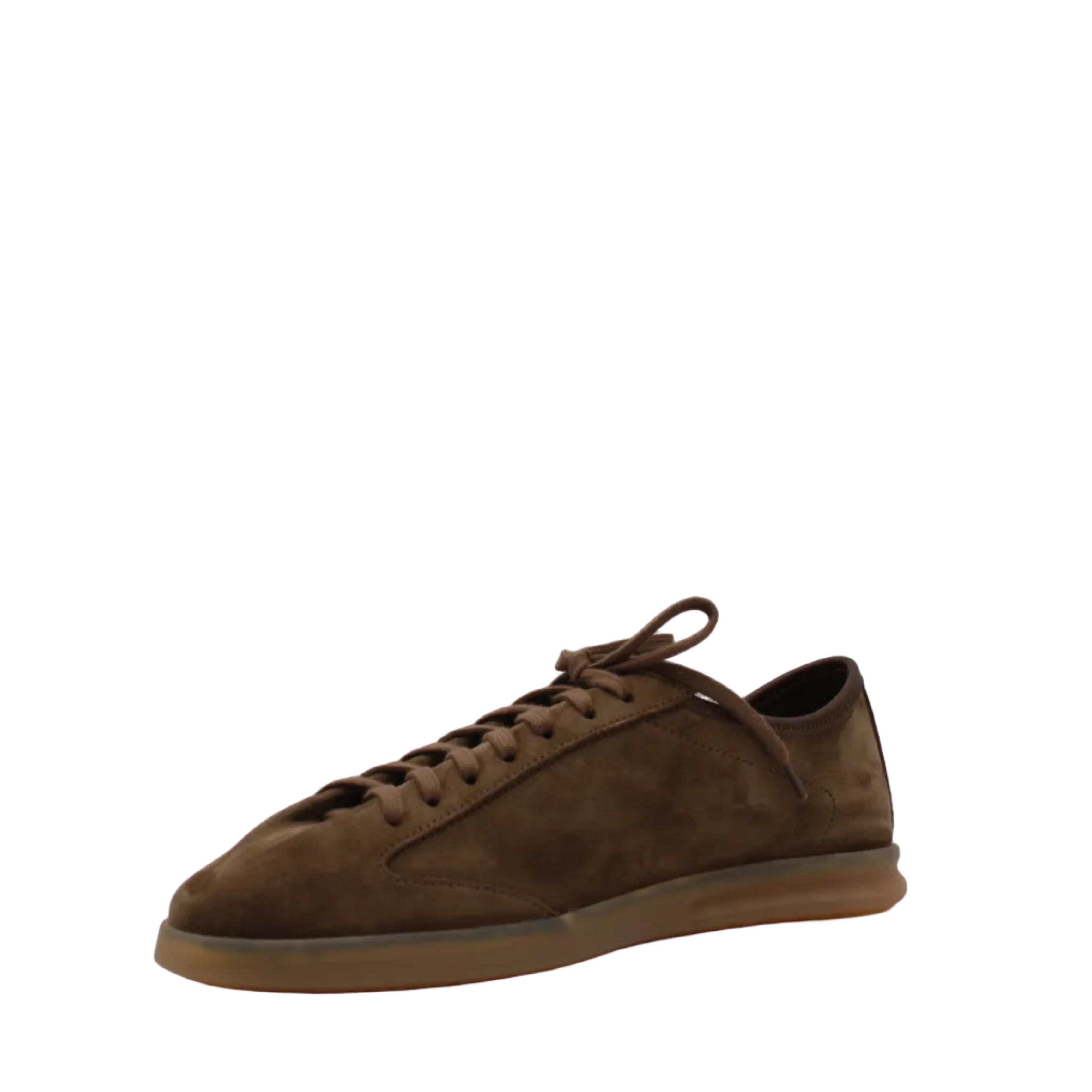 Sneakers in Vitellino con Suola Extra Flessibilìe