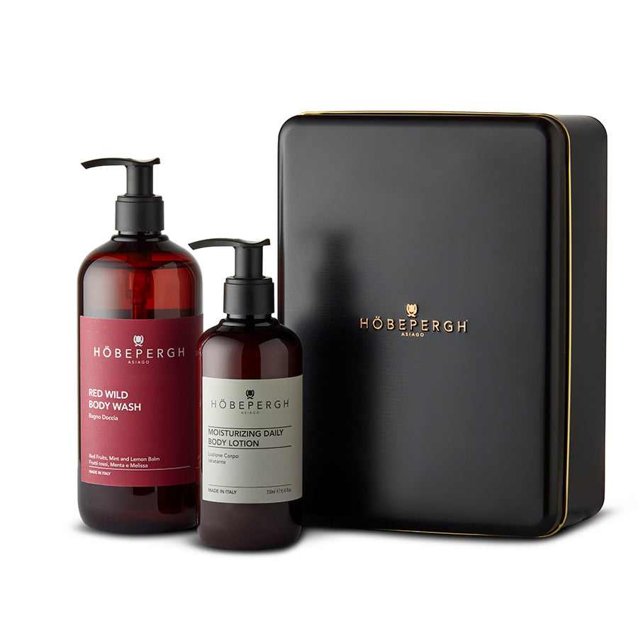 HöbePergh x Mario Gualano Kit Red Wild Shower & Cream