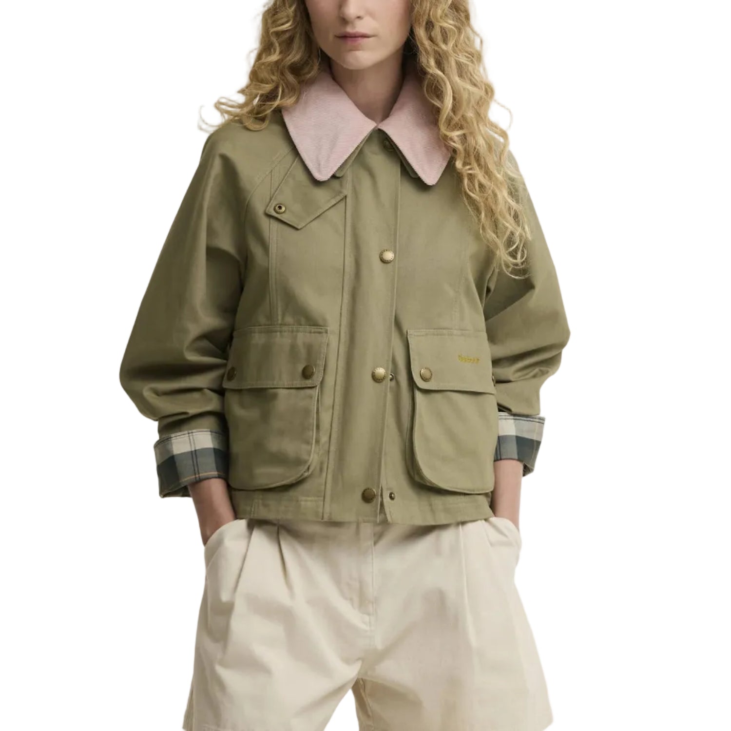 Giacca casual Beadnell dal taglio crop