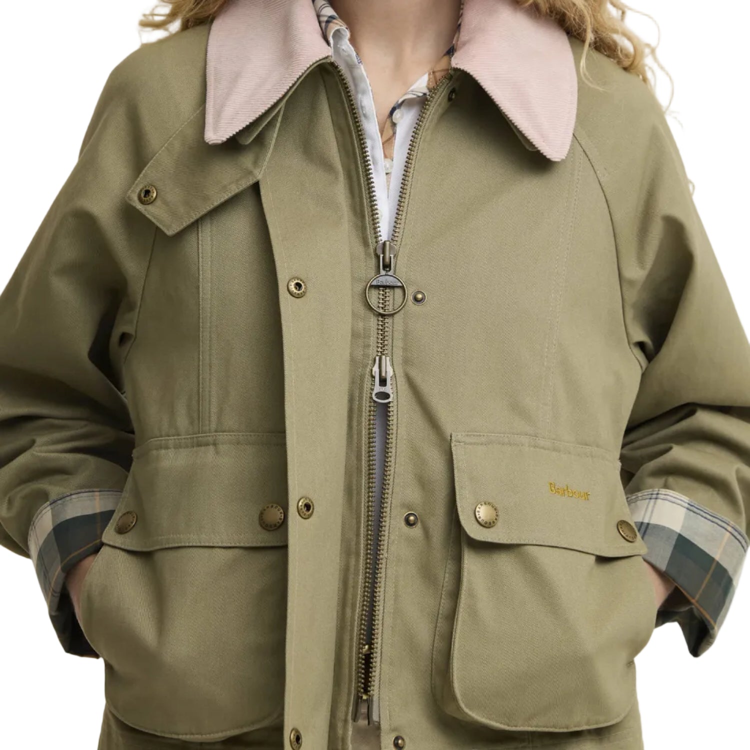 Giacca casual Beadnell dal taglio crop