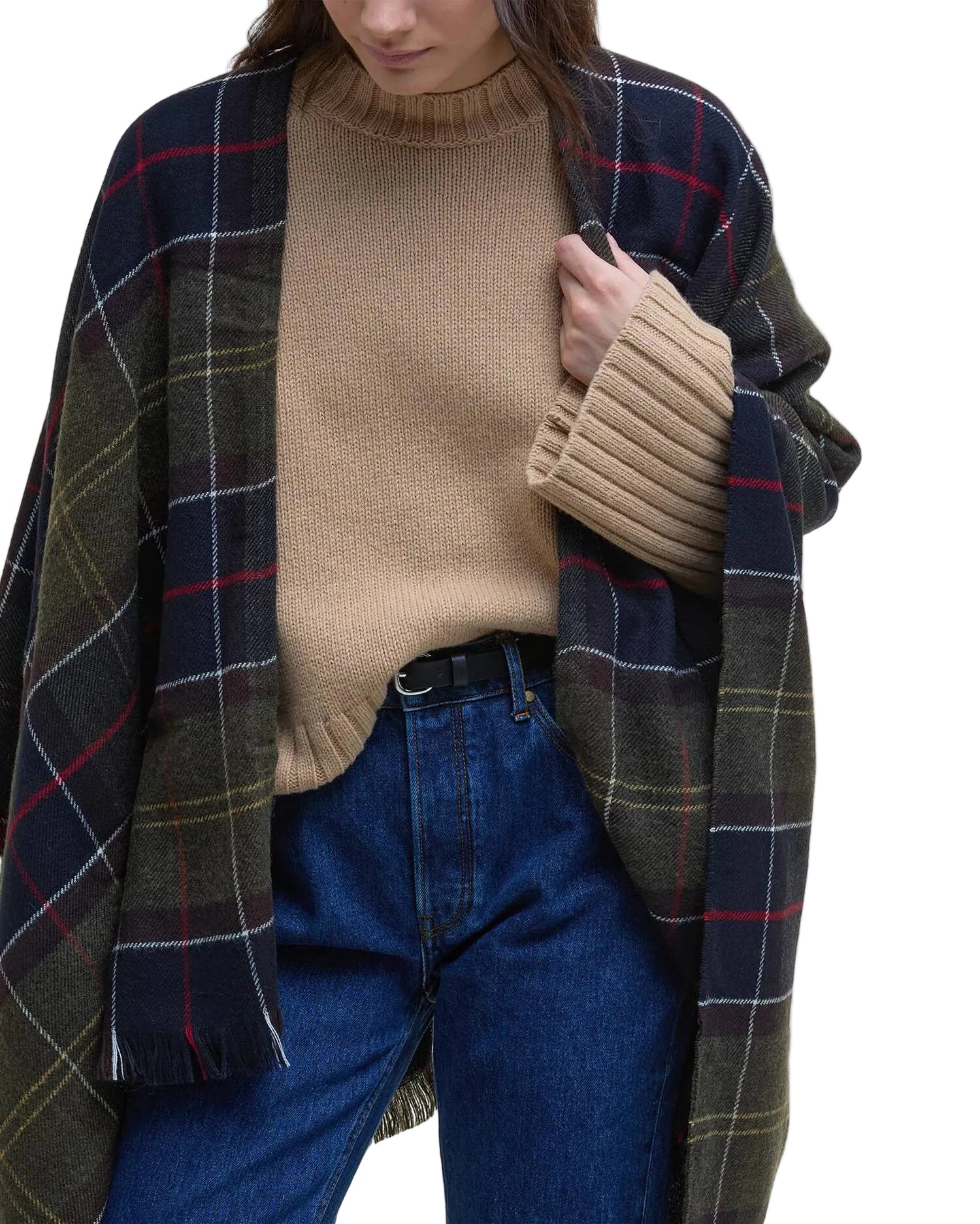 Scialle Staffin Tartan Serape