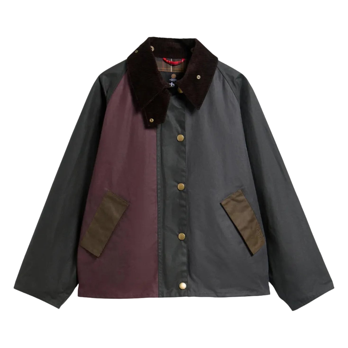 Giacca cerata Patchwork Transport